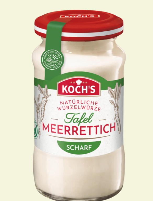 Koch's Tafel Meerrettich scharf - 200ml Glas