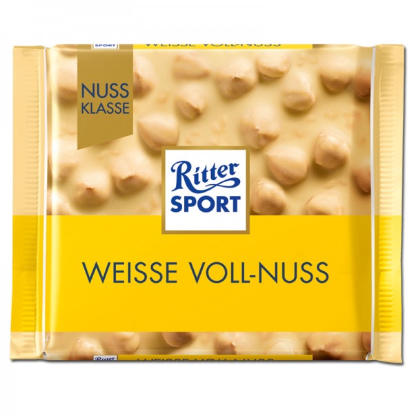 Ritter Sport Weiße Voll-Nuss 100g Tafel