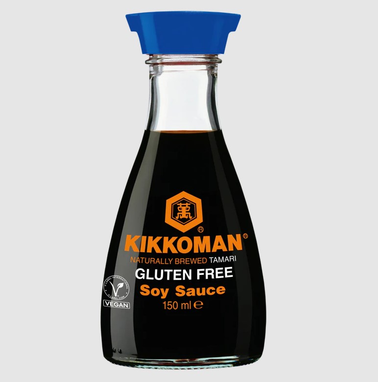 Kikkoman Soja-Sauce Tamari Glutenfrei - 150 ml Dispenserflasche