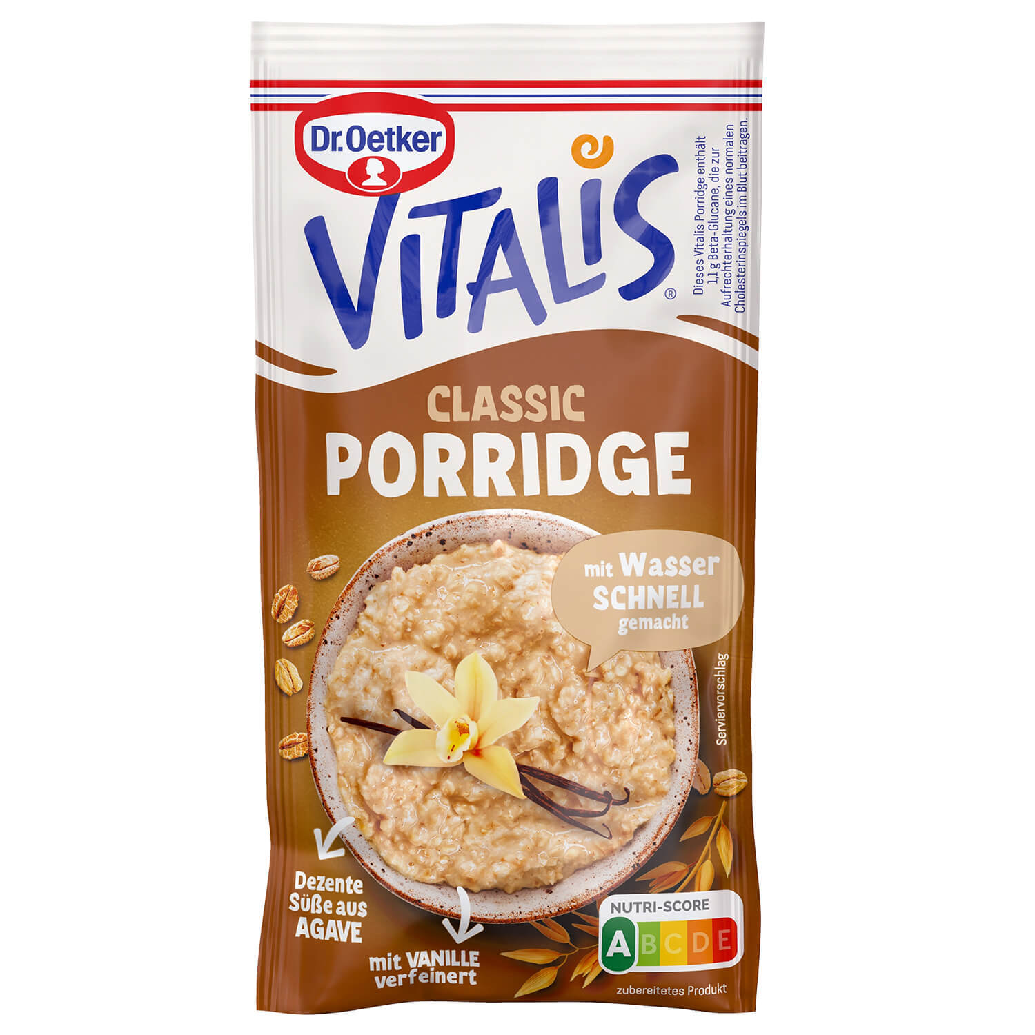 Dr. Oetker  Vitalis Porridge Classic 58g Beutel