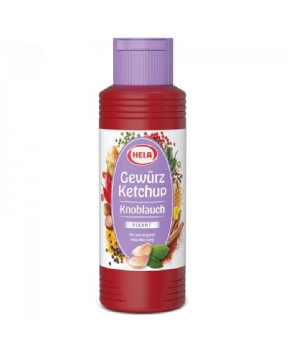 Hela Gewürz Ketchup Knoblauch Sauce 300ml Flasche