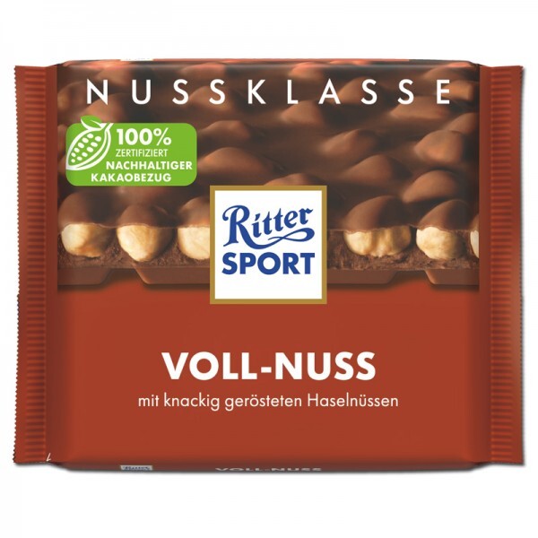 Ritter Sport Voll-Nuss 100g Tafel Ritter Sport Voll-Nuss 100g Tafel