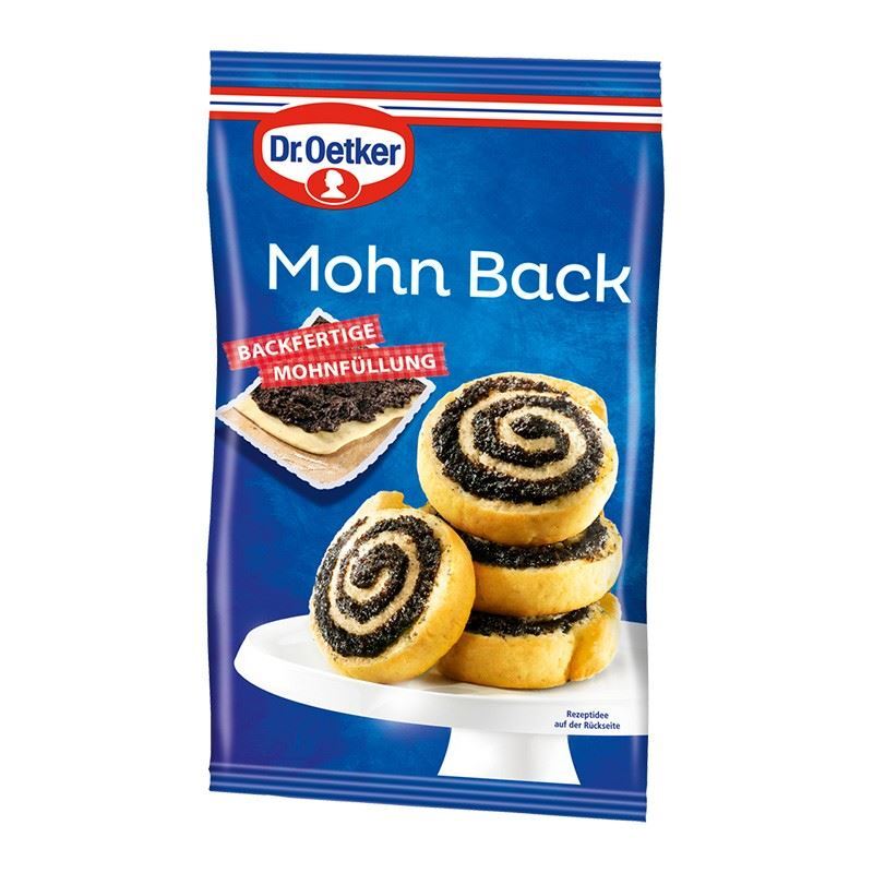 Dr. Oetker Mohn Back 250g Packung