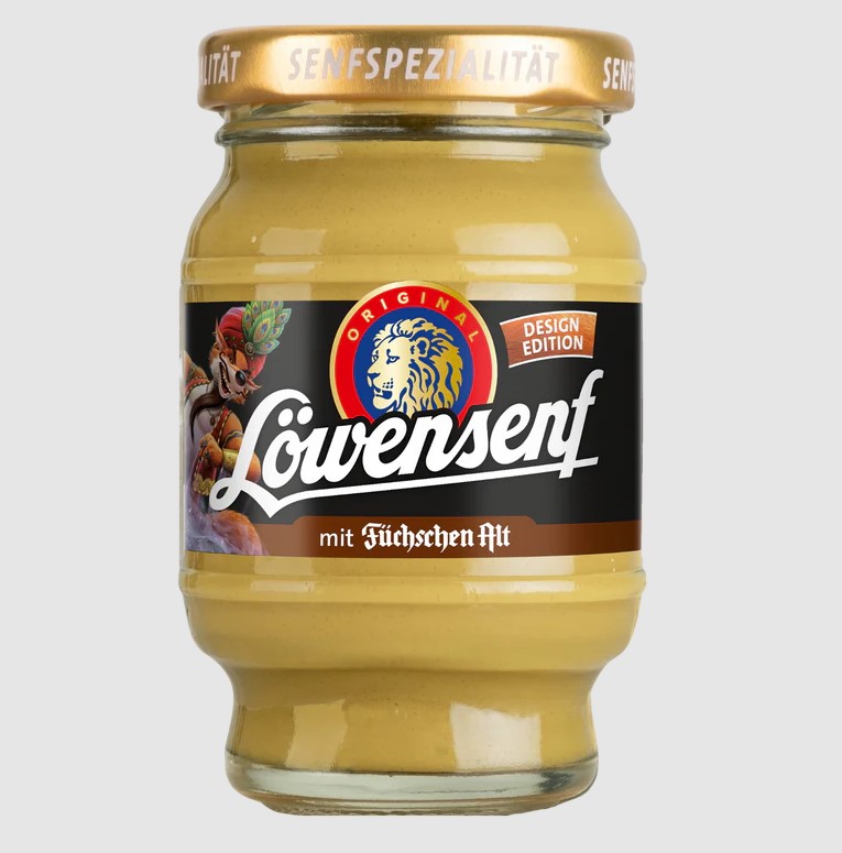 Löwensenf Spezialität Altbier Tönnchen - 100ml Glas