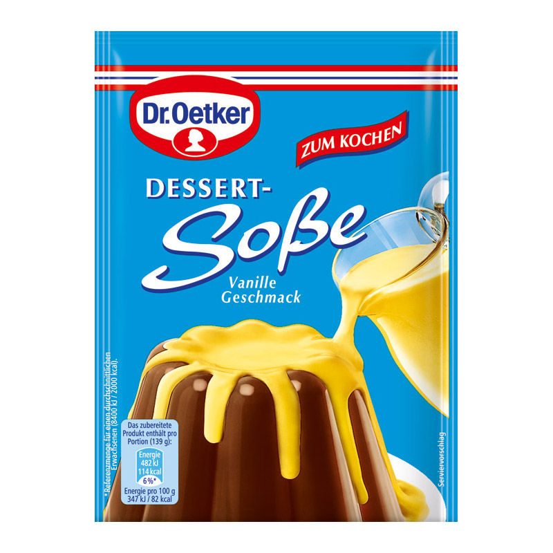 Dr. Oetker Soße zum Kochen Vanille-Geschmack 3er 51g Beutel