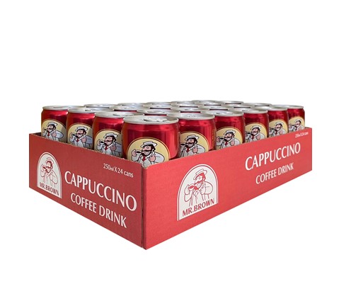 Mr. Brown Coffee Drink Cappuccino 24x250ml Dose ab 01.07.2026