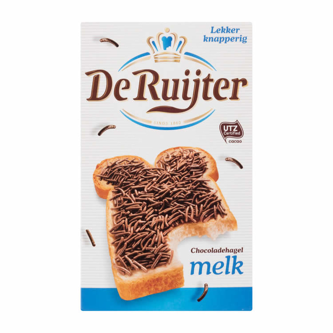 De Ruijter Chocoladehagel Melk 390g Packung