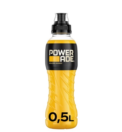 Powerade Golden Mango 12x500ml Packung JULI-AKTION