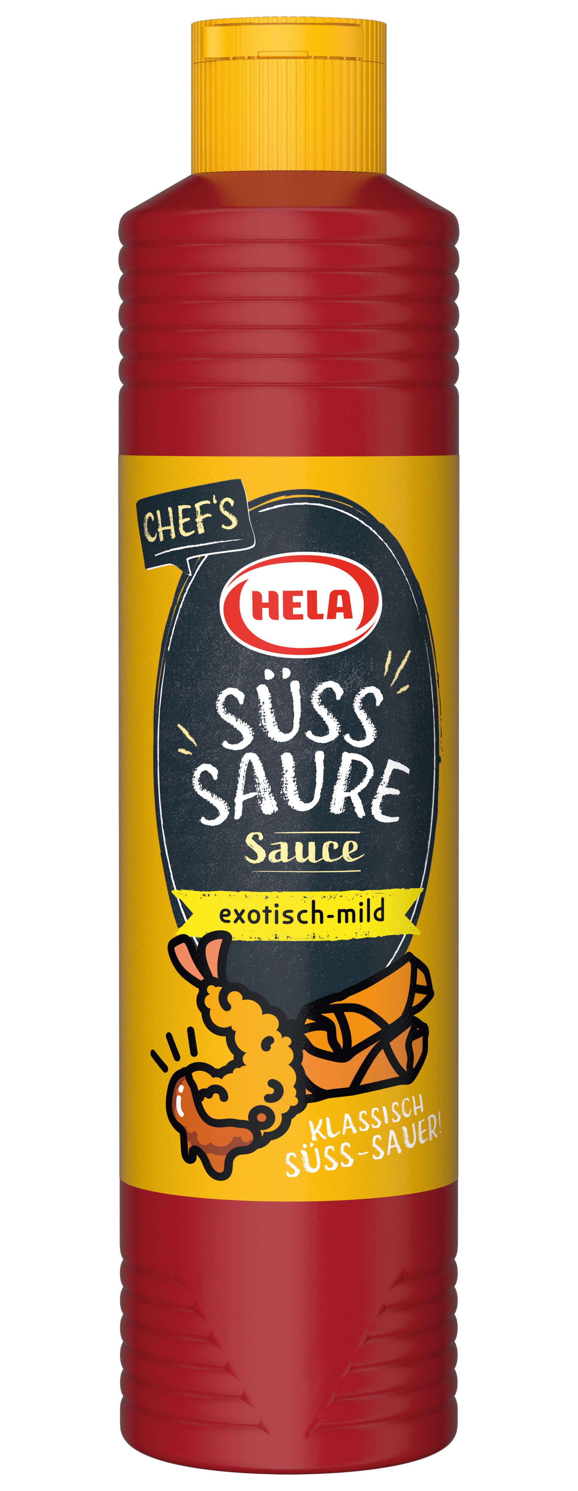 Hela Gewürz Süss-Saure Sauce 800ml Flasche