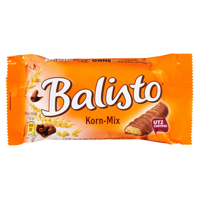 Balisto Korn-Mix - 20 x 37 g Riegel Packung