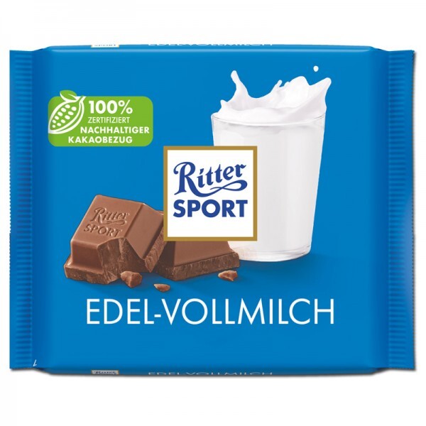 Ritter Sport Edel-Vollmilch 100g Tafel