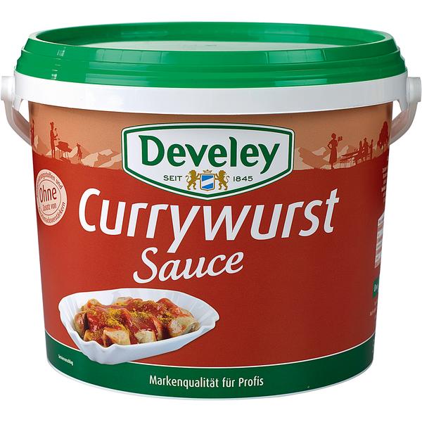 Develey, Currywurst Sauce, 5 Kg,  Eimer