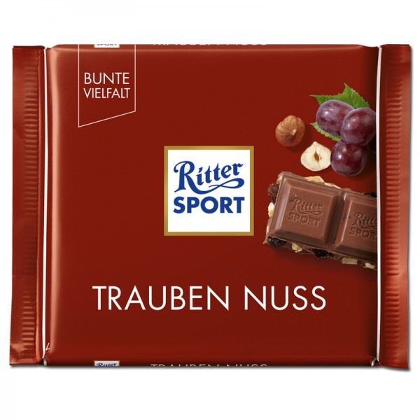 Ritter Sport Trauben-Nuss 100g Tafel