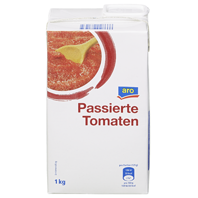 aro Passierte Tomaten - 12 x 1L Tetra-Packung