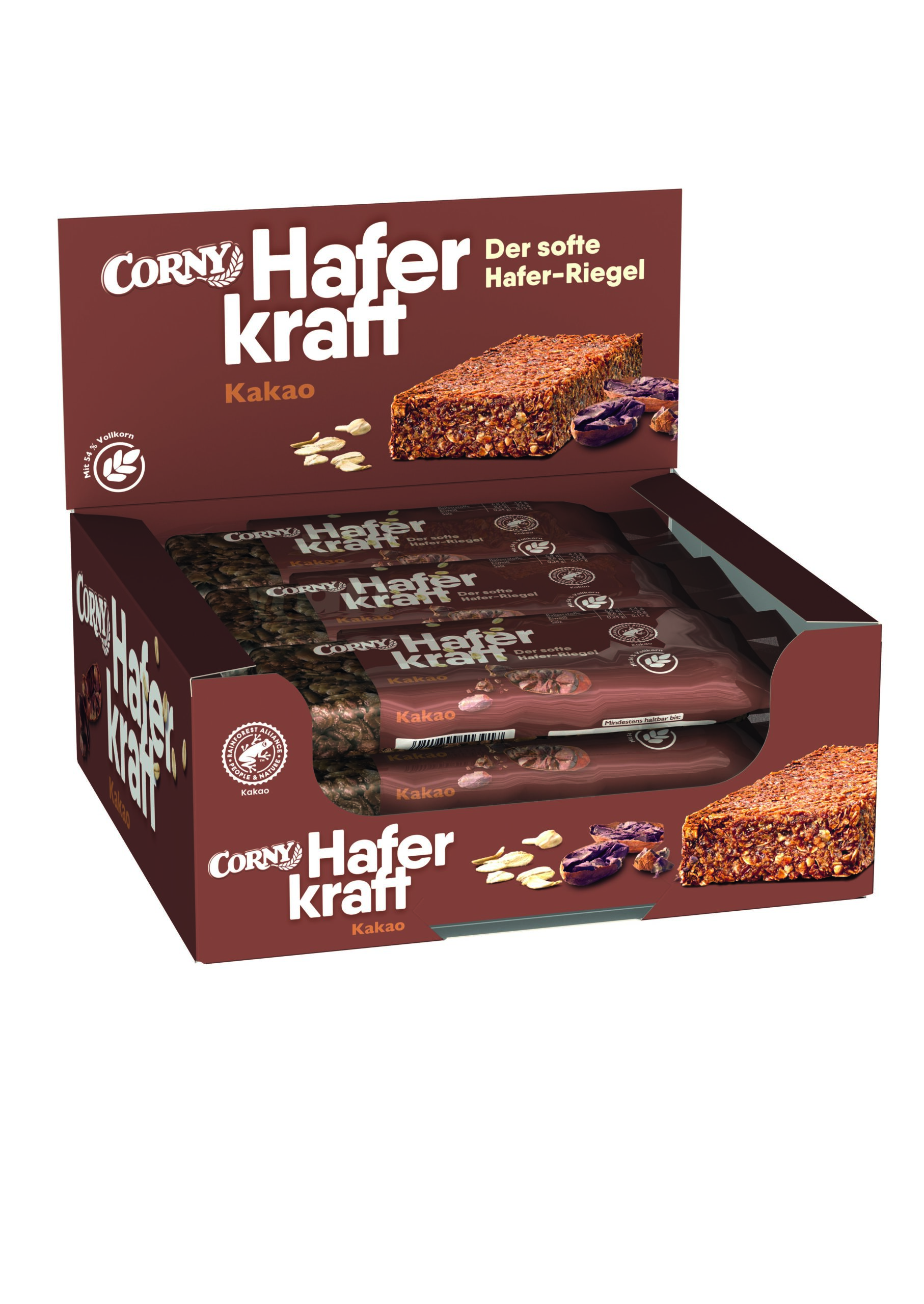 Corny Haferkraft Kakao 12x65g Packung