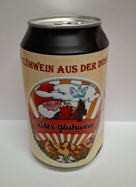 Roter Simmentaler Glühwein 330ml Dose