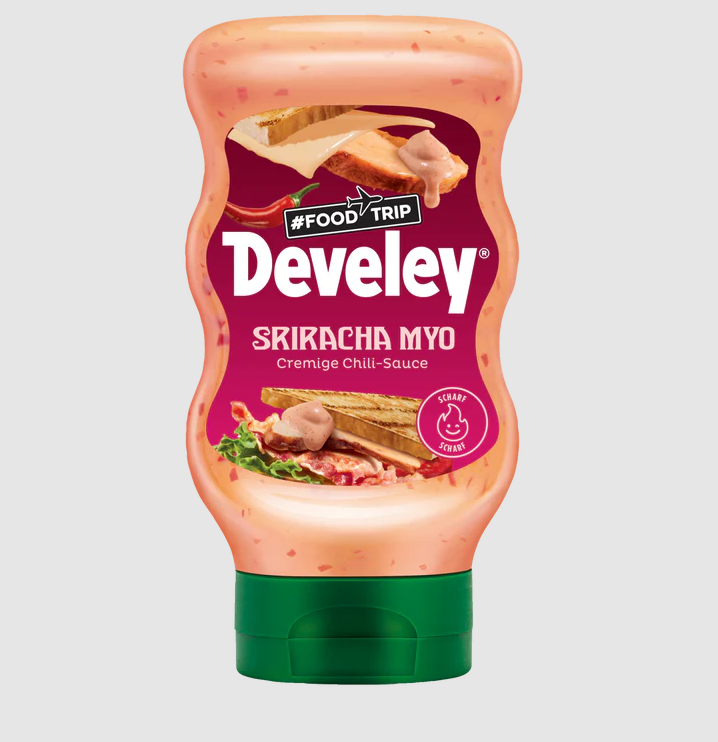 Develey Sriracha Myo Sauce 300ml Flasche