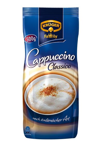 Krüger Family Cappuccino Classico 4 x 500g Beutel