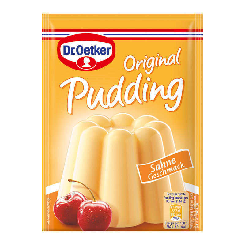 Dr. Oetker Original Pudding Mandel 3er 111g Beutel Dr. Oetker Original Pudding Mandel 3er 111g Beutel