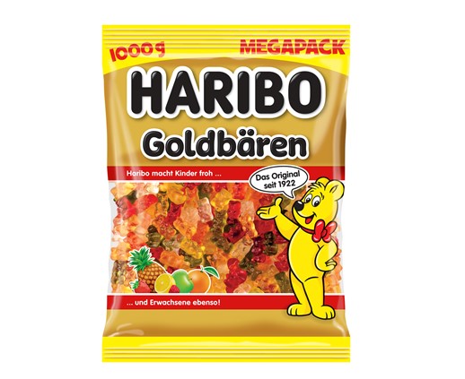 Haribo Goldbären - 1 kg Beutel