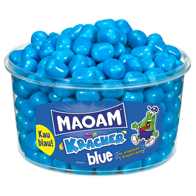 Maoam Kracher Blue 265 Stück 4x1200g Dose 