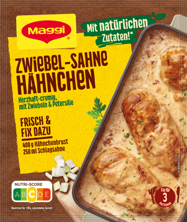 Maggi Zwiebel-Sahne Hähnchen 26g Beutel Maggi Zwiebel-Sahne Hähnchen 26g Beutel