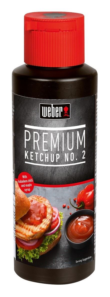 WEBER, PREMIUM, Ketchup, No.2, 351g, Flasche
