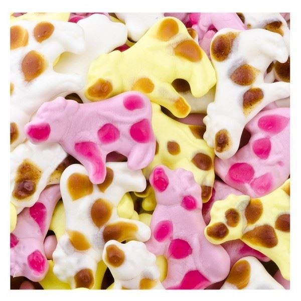 TROLLI, MILCHKUH, Schaumzucker, Fruchtgummi, 1 KG, Beutel
