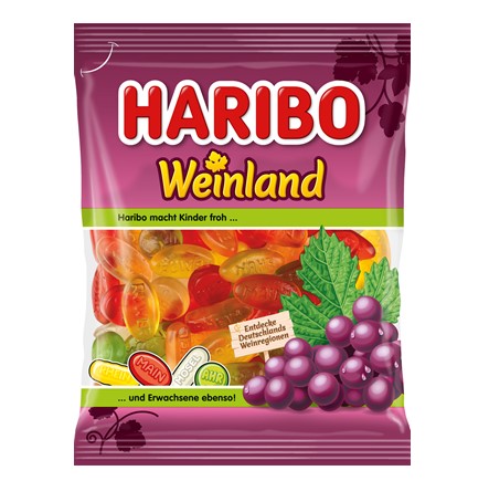 Haribo Weinland - 175 g Beutel