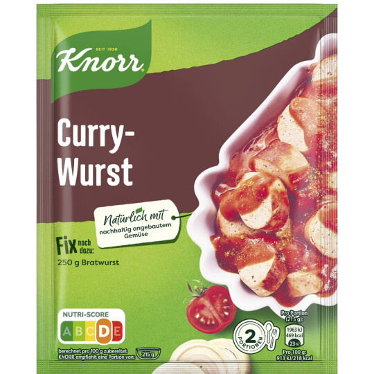 Knorr Fix für Currywurst 36g Beutel