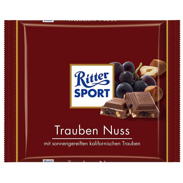Ritter Sport Trauben-Nuss 100g Tafel