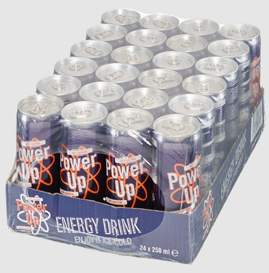 Power Up Energydrink - 250 ml Dose Power Up Energydrink - 250 ml Dose