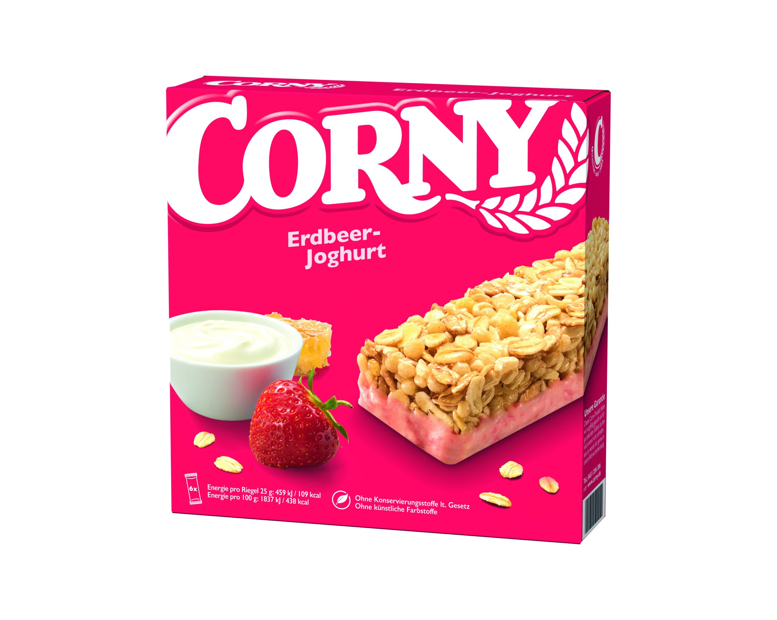 Corny Classic Erdbeer-Joghurt 6x25g Packung