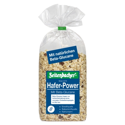 Seitenbacher Hafer-Power Müsli mit Beta-Glucane 700g Beutel