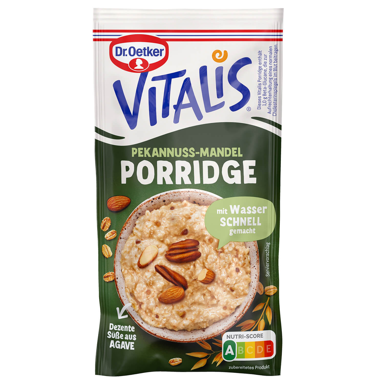 Dr. Oetker Vitalis Porridge Pekannuss-Mandel 61g Beutel