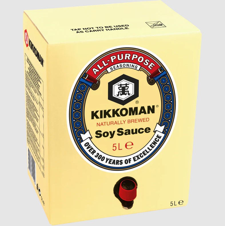 Kikkoman Soja-Sauce - 5L Karton