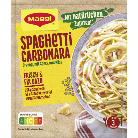 Maggi Spaghetti Carbonara 35g Beutel Maggi Spaghetti Carbonara 35g Beutel
