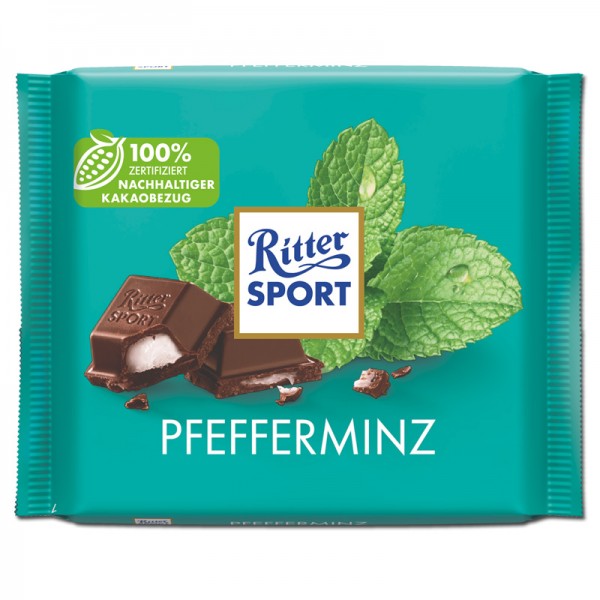 Ritter Sport Pfefferminz 100g Tafel