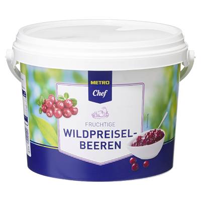 METRO Chef Wild Preiselbeeren - 2 kg Eimer