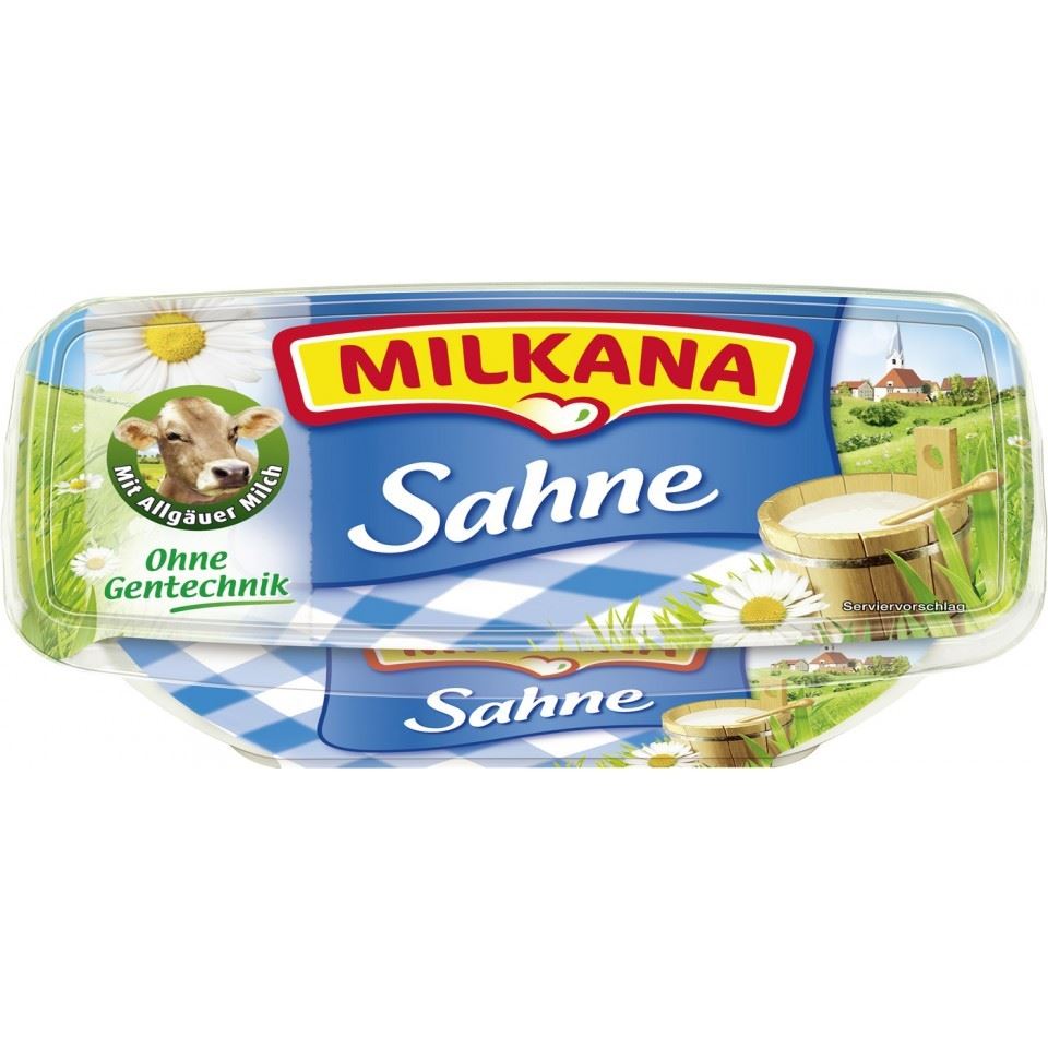 Milkana, Sahne, Frischeschale, 150g