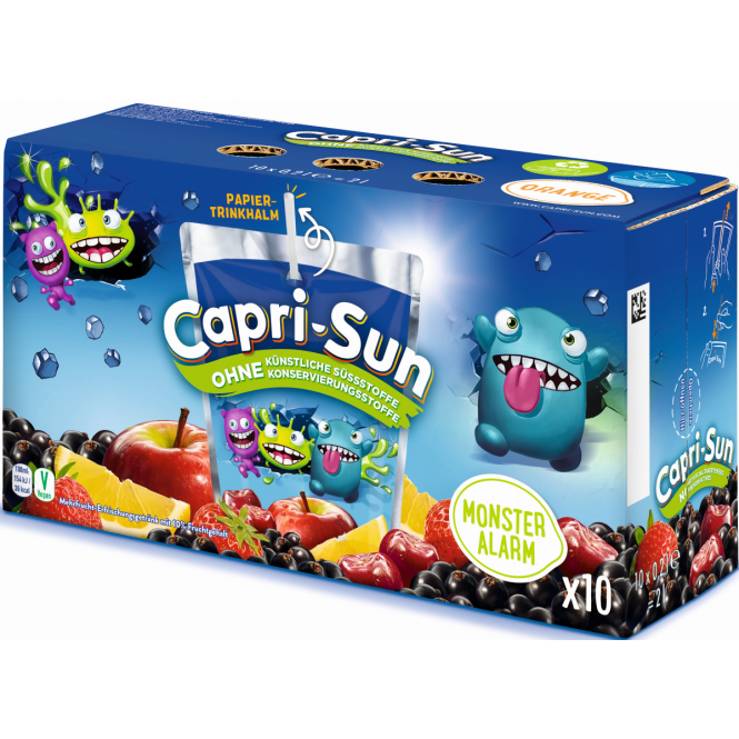 Capri-Sun Monster Alarm 10x20cl Karton