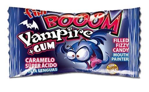 Fini, Booom Vampire, Bonbon färbend mit Kaugummi 200 Stück, Box