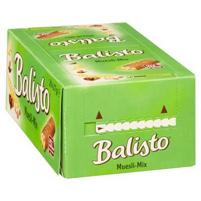 Balisto Müsli Mix - 20 x 37 g Riegel Packung